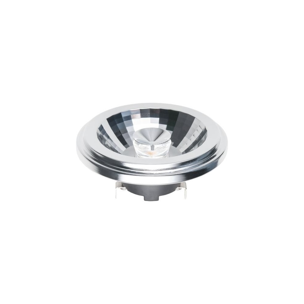 15w Dæmpbar G53 Ar111 Led Pære  12v 10  1080lm  2700k  Grå Dæmpbar : Dæmpbar  Kulør : Varm
